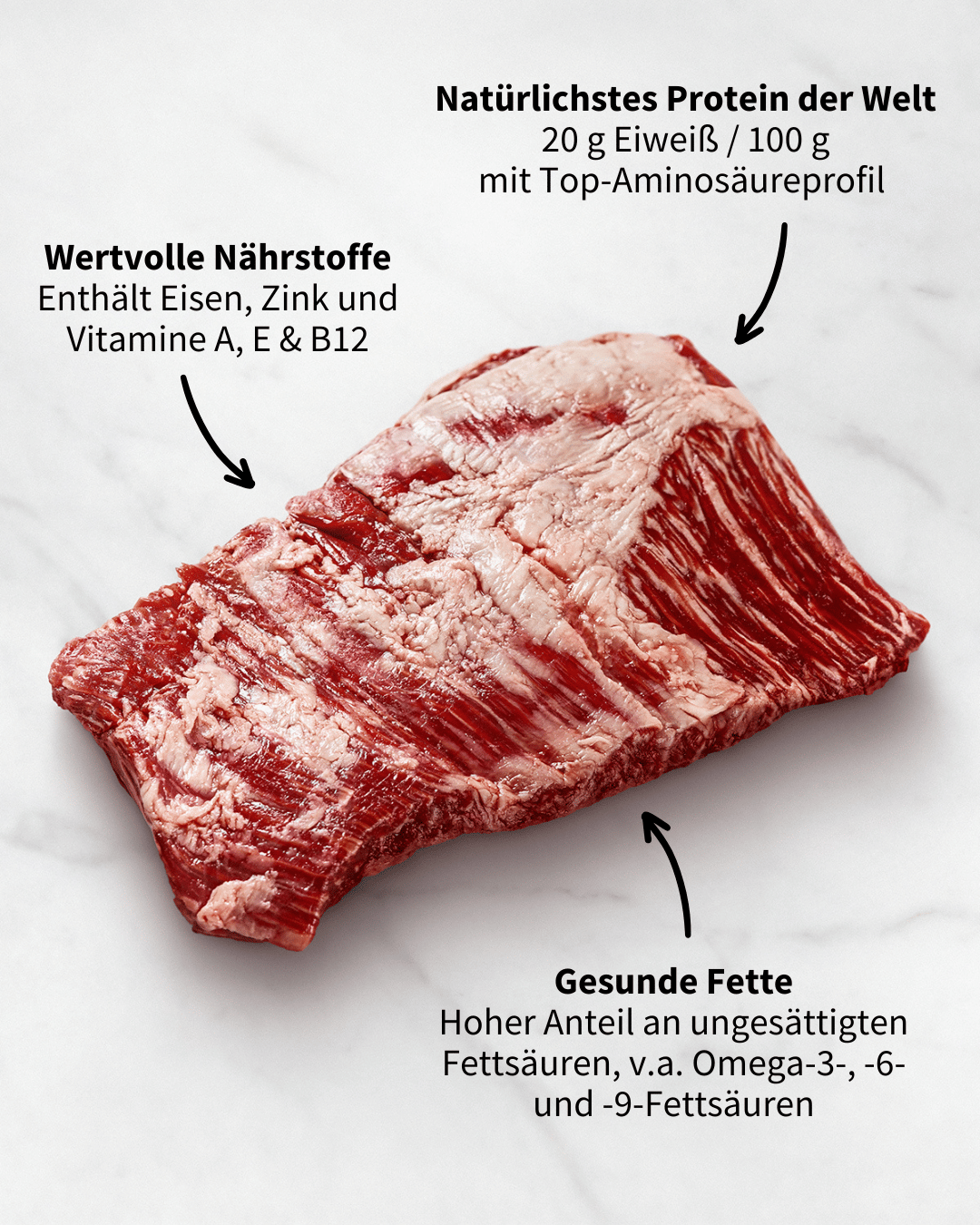 Wagyu Skirt Steak, erhalte dein Energieniveau und allgemeine Gesundheit