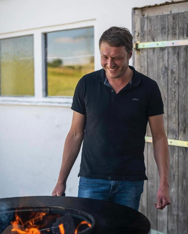 Wagyu Sauerland Tasting, Christoph am Grill, Feuergrill für Wagyu Beef