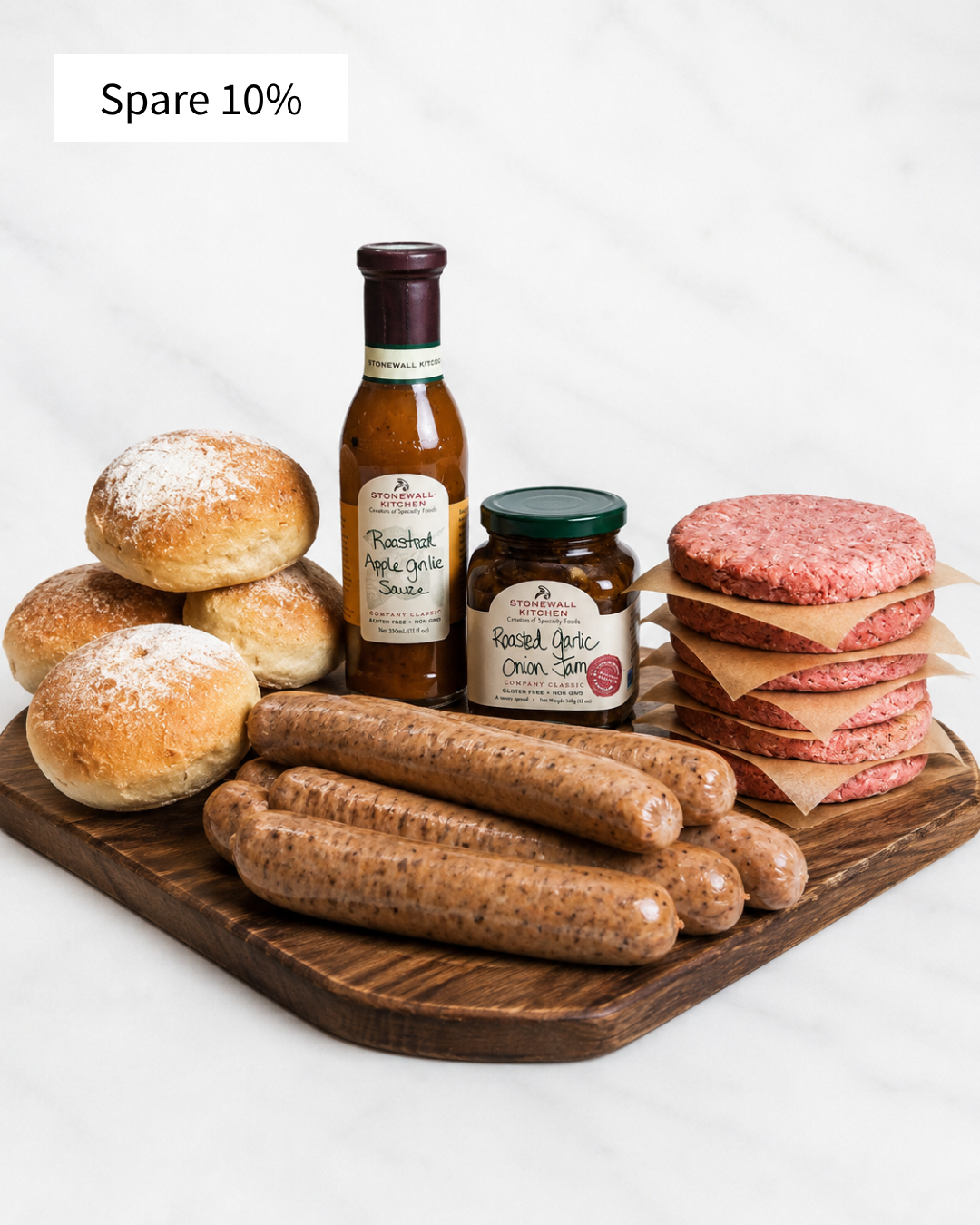 Halbzeit-Wagyu-Grillbox, Burger & Grillwurst zur Fußball-WM