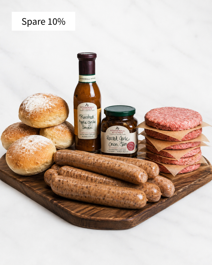 Halbzeit-Wagyu-Grillbox, Burger & Grillwurst zur Fußball-WM